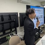 室蘭市の中学校校長会で事業の説明とイベントの周知依頼を行いました