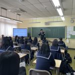 遺愛女子高校で出前授業を実施しました