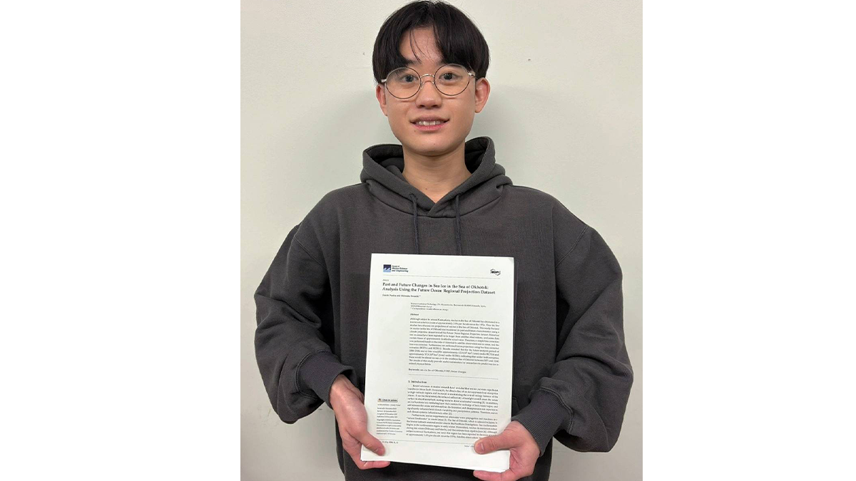 本学学部生の論文が国際雑誌に掲載されました | 国立大学法人 室蘭工業大学